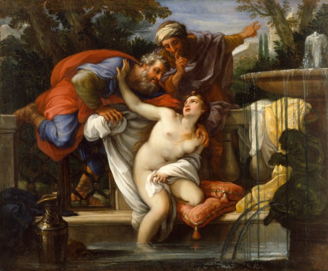 Susanna and the Elders by Giuseppe Bartolomeo Chiari