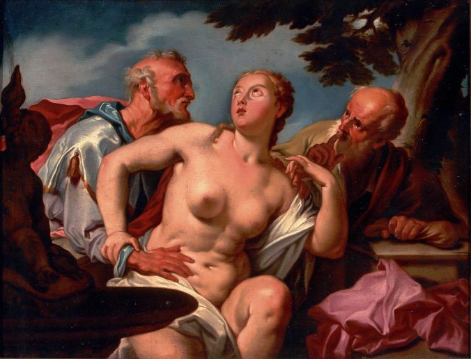 Susanna and the Elders by Orazio Gentileschi