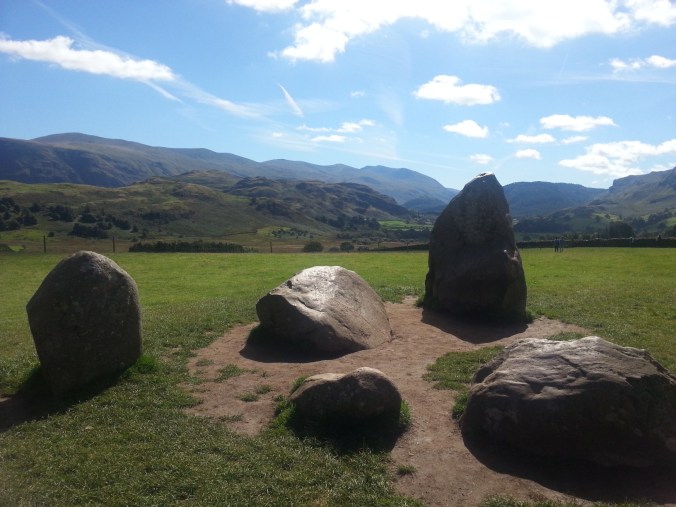 Part of the inner Castlerigg Stone Circle