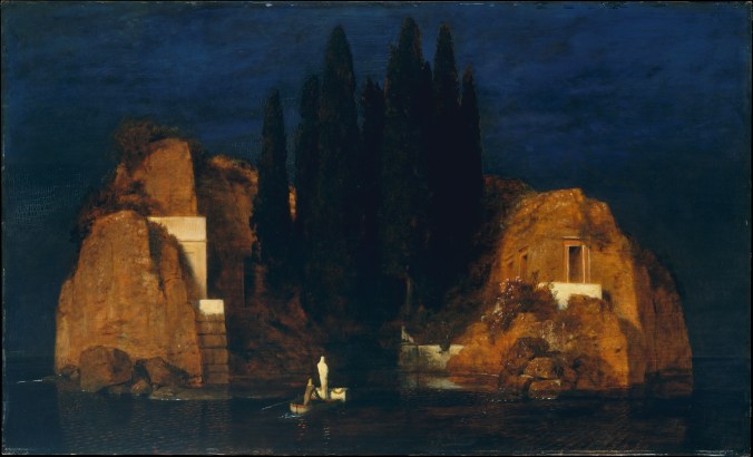 Isle of the Dead by Arnold Böcklin c. 1880 (Metropolitan Museum New York)