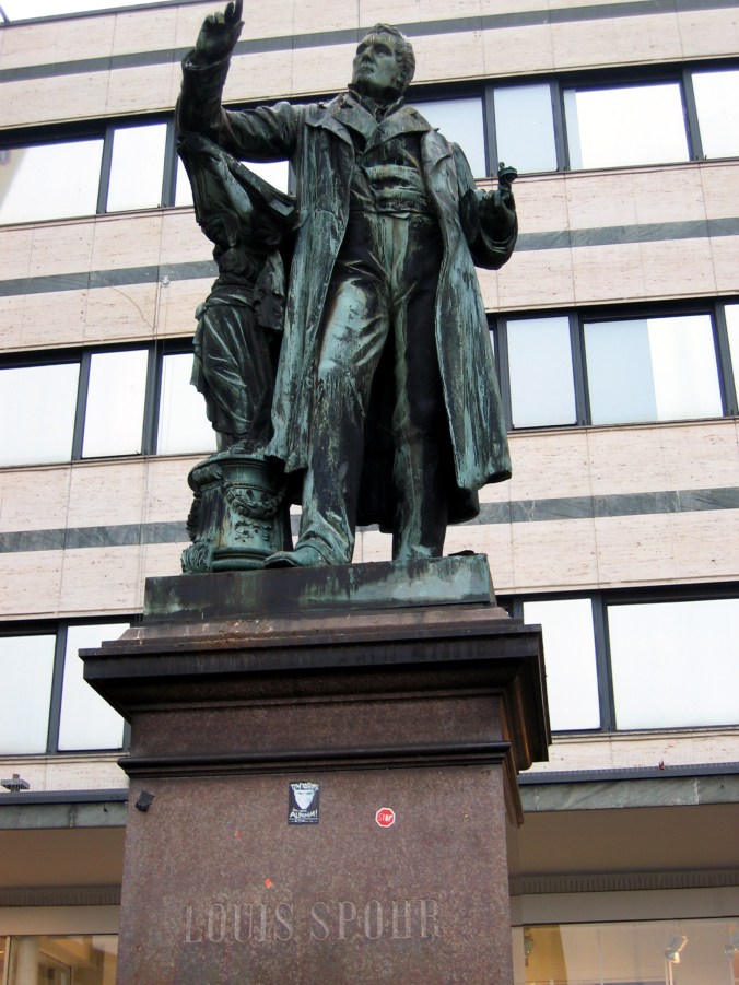Statue of Louis Spohr in Kassel.